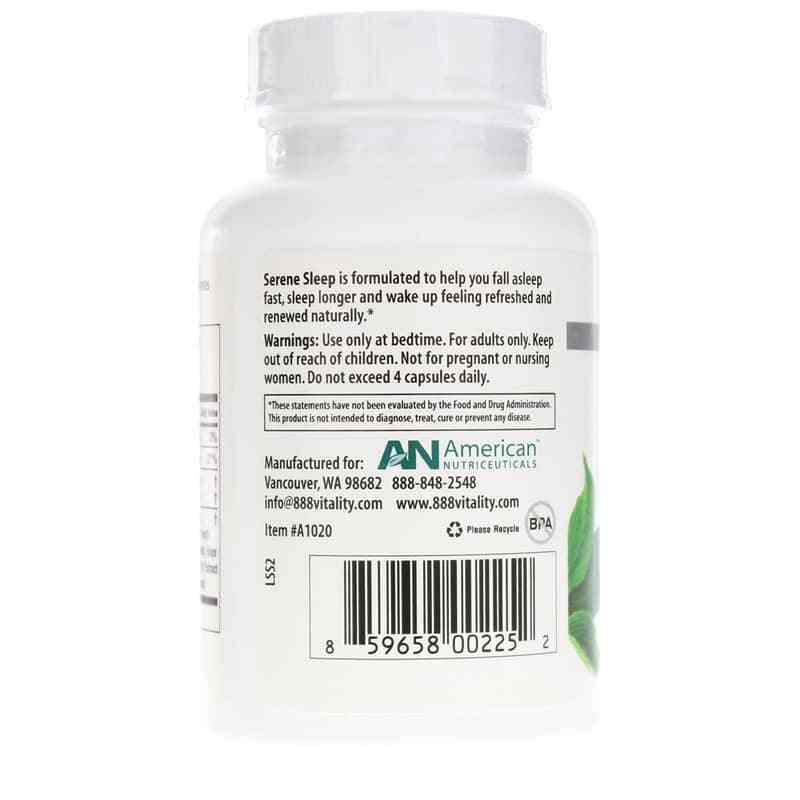 Serene Sleep, by American Nutriceuticals, image #3