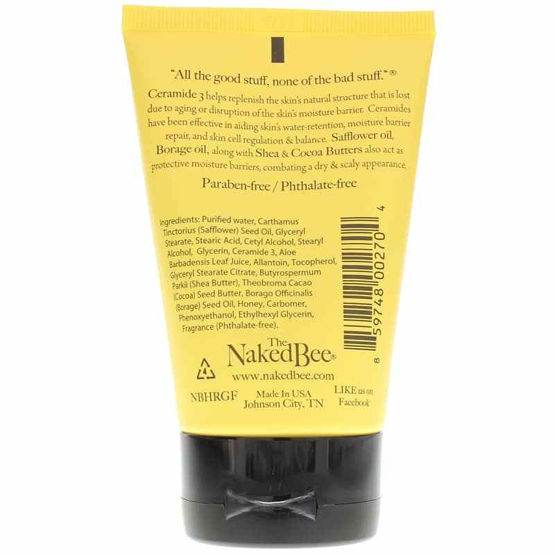 Serious Hand Repair Cream, Grapefruit Blossom Honey, 3.25 Oz, by Naked Bee, image #2