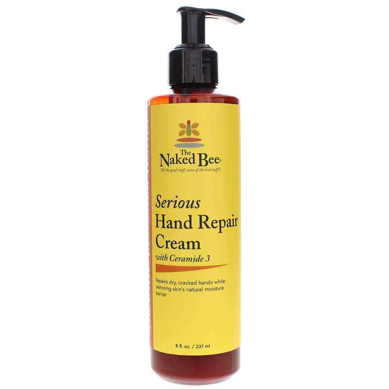 Serious Hand Repair Cream, Orange Blossom Honey, 8 Oz, by Naked Bee