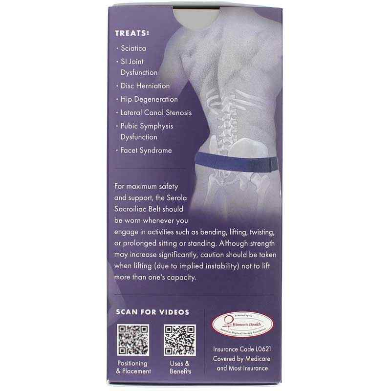 Serola Sacroiliac Belt, Small, by Serola Biomechanics, image #2