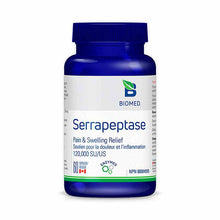Serrapeptase, 60 Capsules, by Biomed