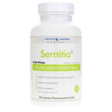 Serretia Pure Serrapeptase, 180 Capsules, by Arthur Andrew Medical