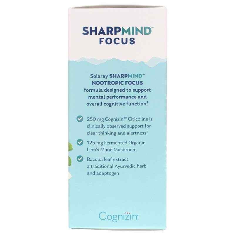 SharpMind Focus, by Solaray, image #2