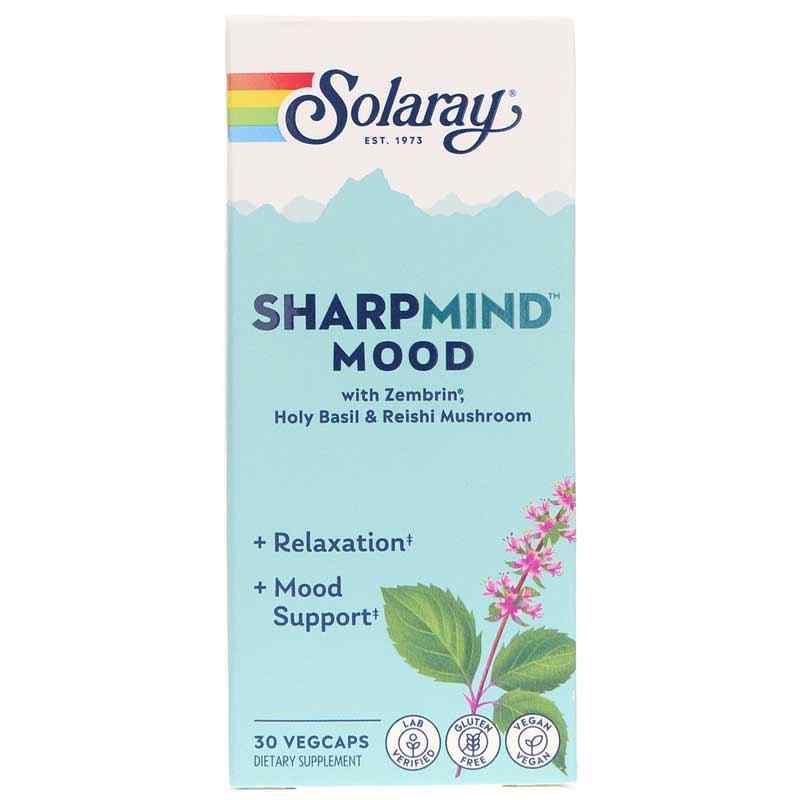 Solaray Sharp Mind SharpMind Mood, Solaray – Professional Supplement Center