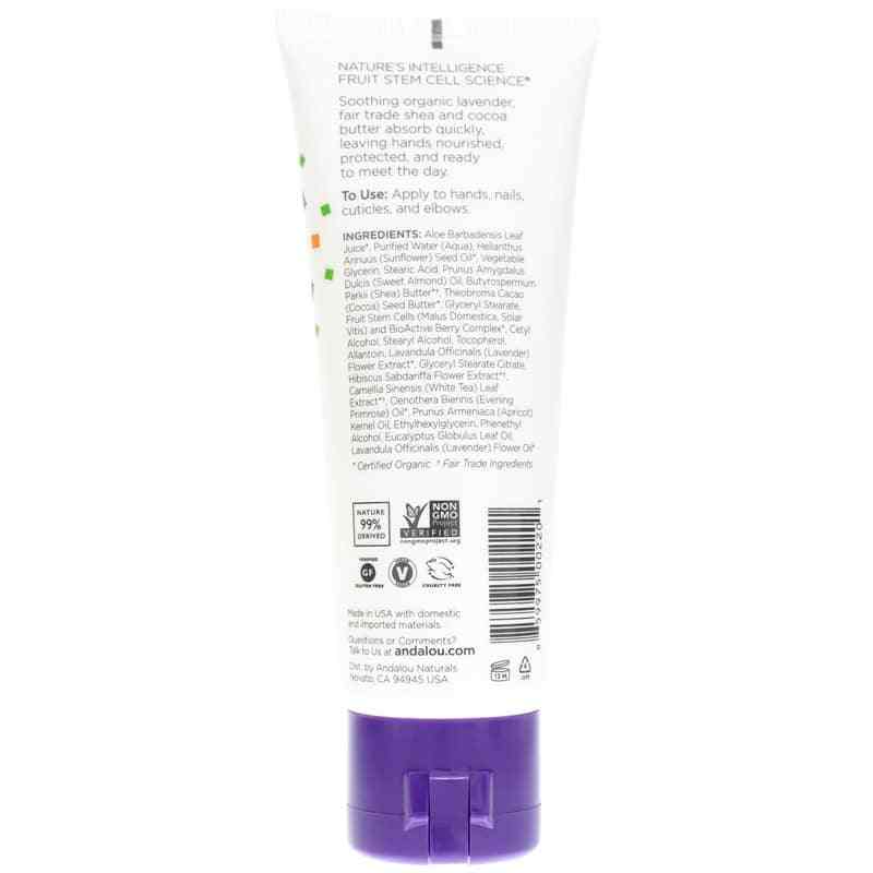 Shea Butter + Cocoa Butter Hand Cream Lavender, by Andalou Naturals, image #2
