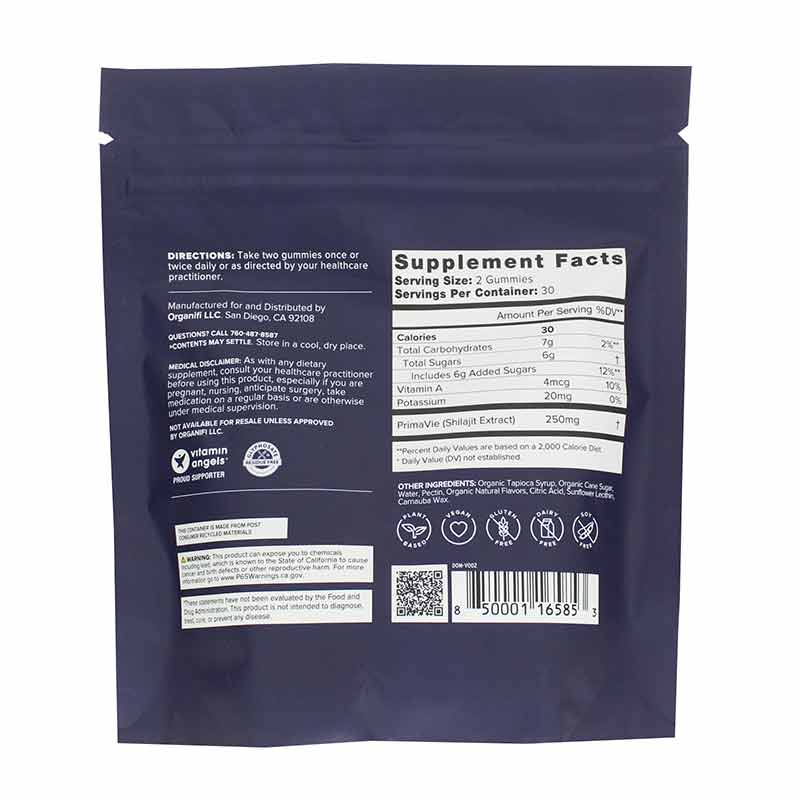 Shilajit Gummies, by Organifi, image #2