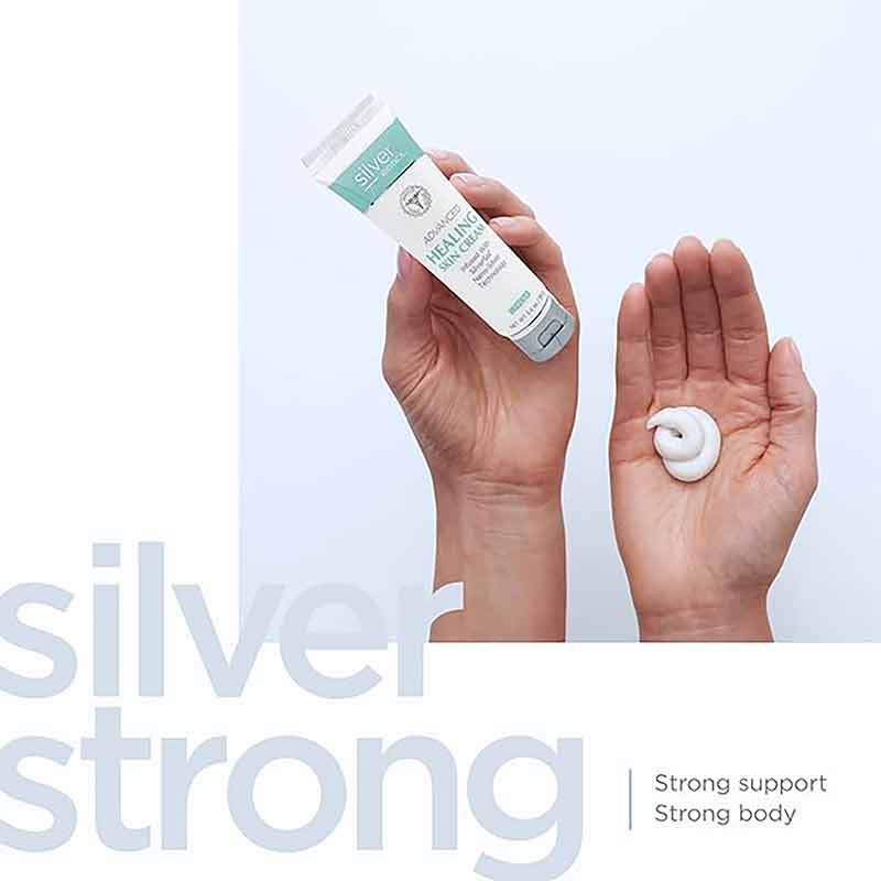 Silver Biotics Advanced Healing Skin Cream, Unscented, 3.4 Oz, by American Bio-Tech Labs, image #3