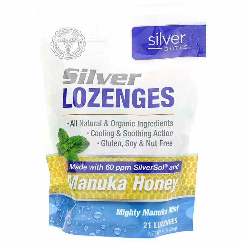 Silver Biotics Silver Lozenges, by American Bio-Tech Labs