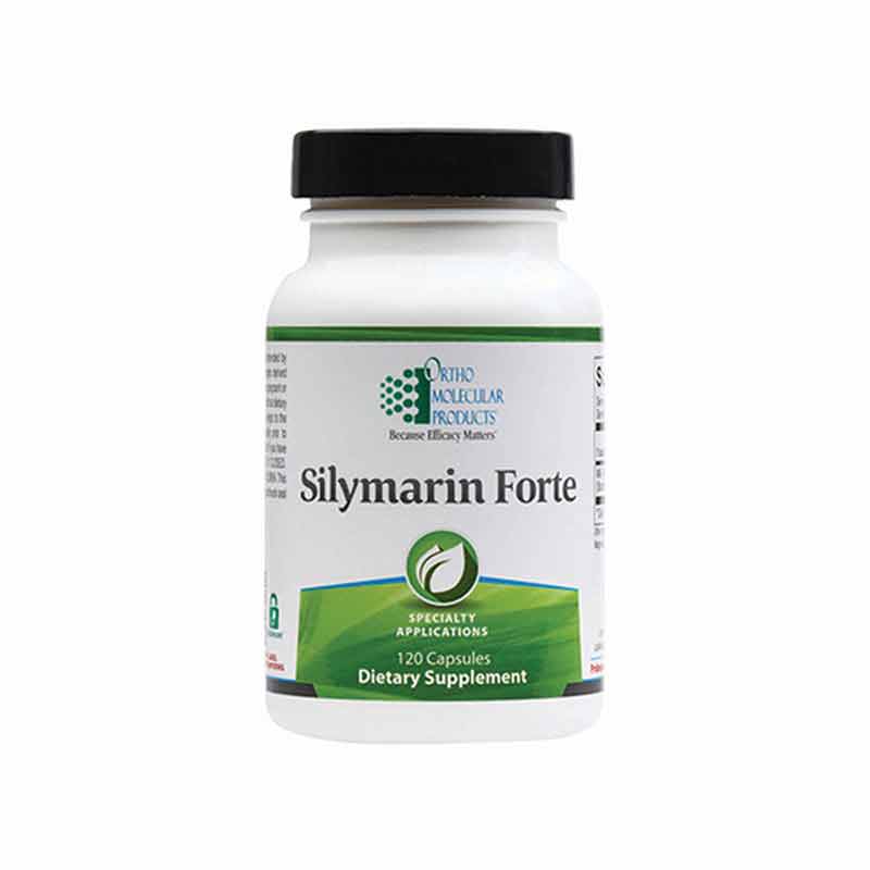Silymarin Forte, 120 Capsules, by Ortho Molecular