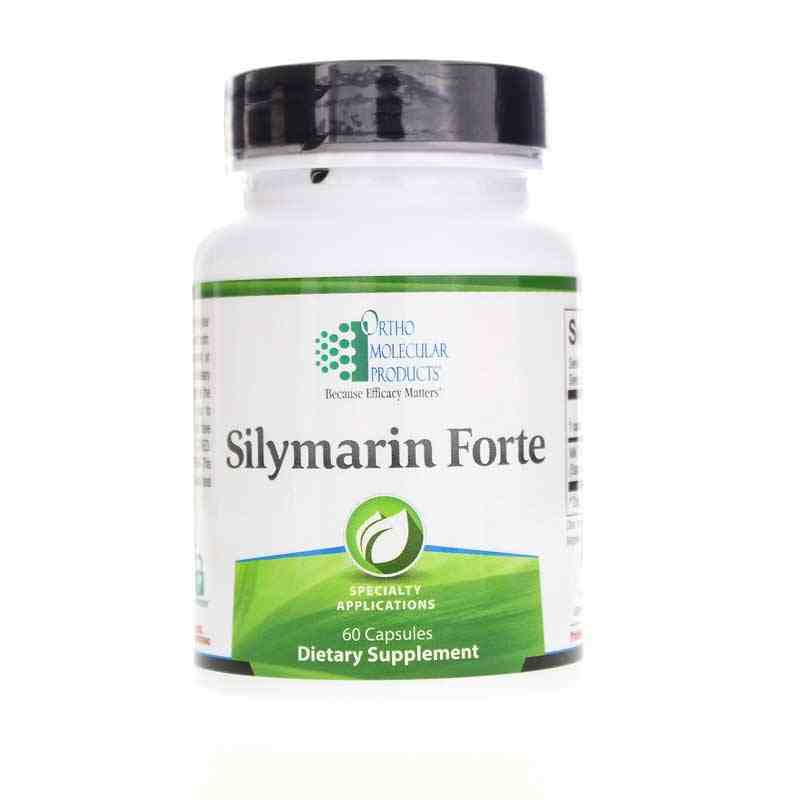 Silymarin Forte, 60 Capsules, by Ortho Molecular