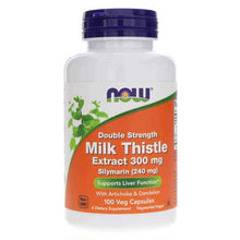 Silymarin Milk Thistle Extract 300 Mg Double Strength, 100 Veg Capsules, by NOW Foods