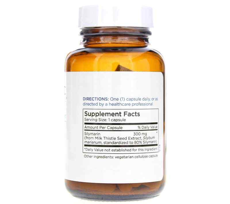 Silymarin Standardized Milk Thistle Extract 300 Mg, 60 Capsules, by Metabolic Maintenance, image #2