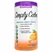 Simply Calm Magnesium Powder, Orange Citrus, by Bluebonnet