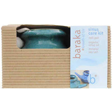 Sinus Care Kit w/ Sea Salt & Sinus Oil, Jade, by Baraka