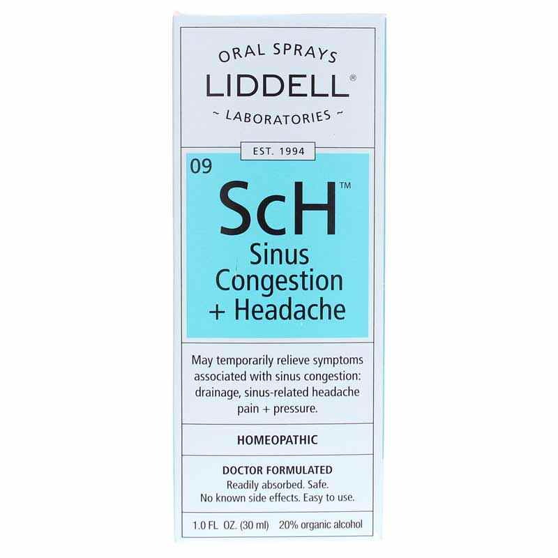 Sinus Congestion & Headache, by Liddell Laboratories