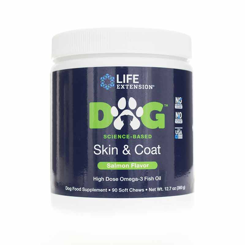 Skin & Coat for Dogs, by Life Extension