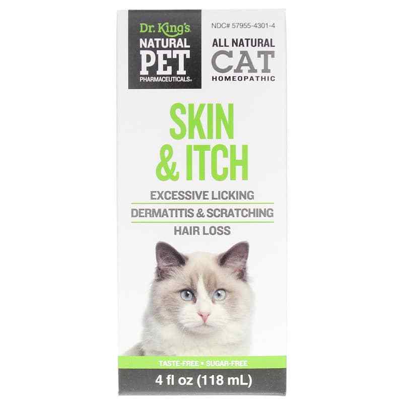 Skin & Itch for Cats Homeopathic, by Natural Pet Pharmaceuticals