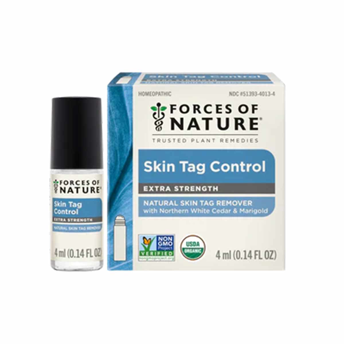 Skin Tag Control Extra Strength Roll On, .14 Oz, by Forces Of Nature