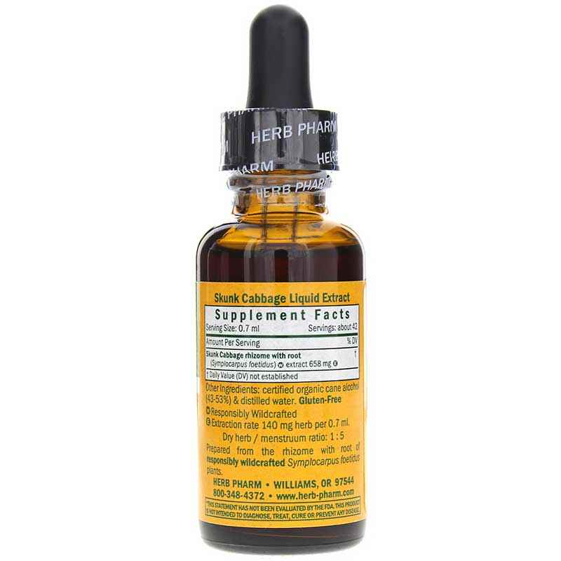 Skunk Cabbage Extract, 1 Oz, by Herb Pharm, image #2