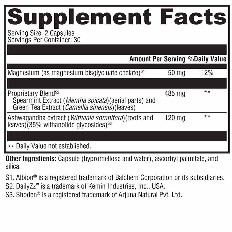 Sleep & Perform, 60 Capsules, by Xymogen, image #2