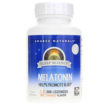 Sleep Science Melatonin 1 Mg Lozenges, Orange, 300 Lozenges, by Source Naturals