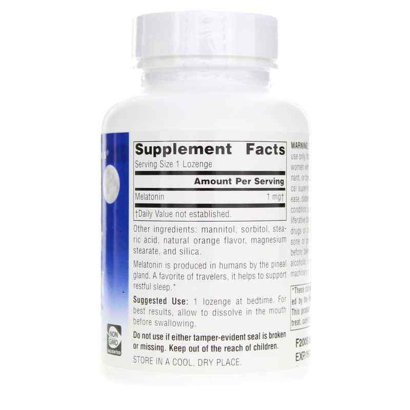 Sleep Science Melatonin 1 Mg Lozenges, Orange, 300 Lozenges, by Source Naturals, image #2