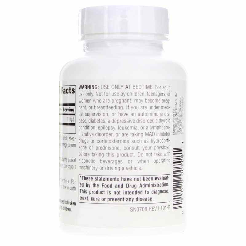 Sleep Science Melatonin 1 Mg Lozenges, Orange, 300 Lozenges, by Source Naturals, image #3