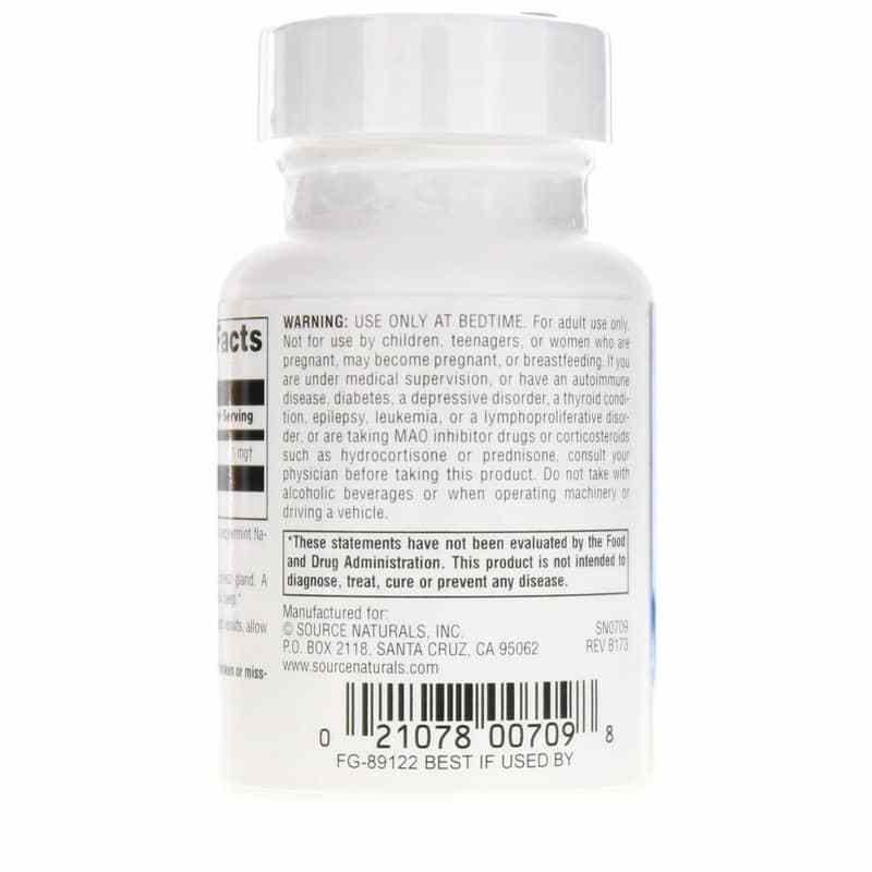 Sleep Science Melatonin 1 Mg Lozenges, Peppermint, 100 Lozenges, by Source Naturals, image #3