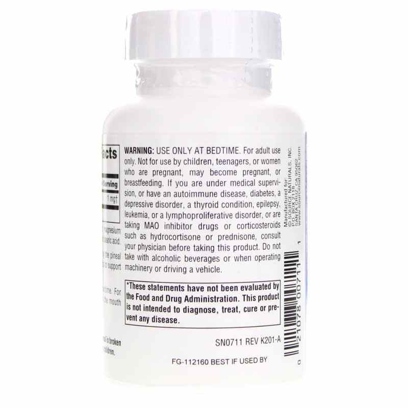 Sleep Science Melatonin 1 Mg Lozenges, Peppermint, 300 Lozenges, by Source Naturals, image #3