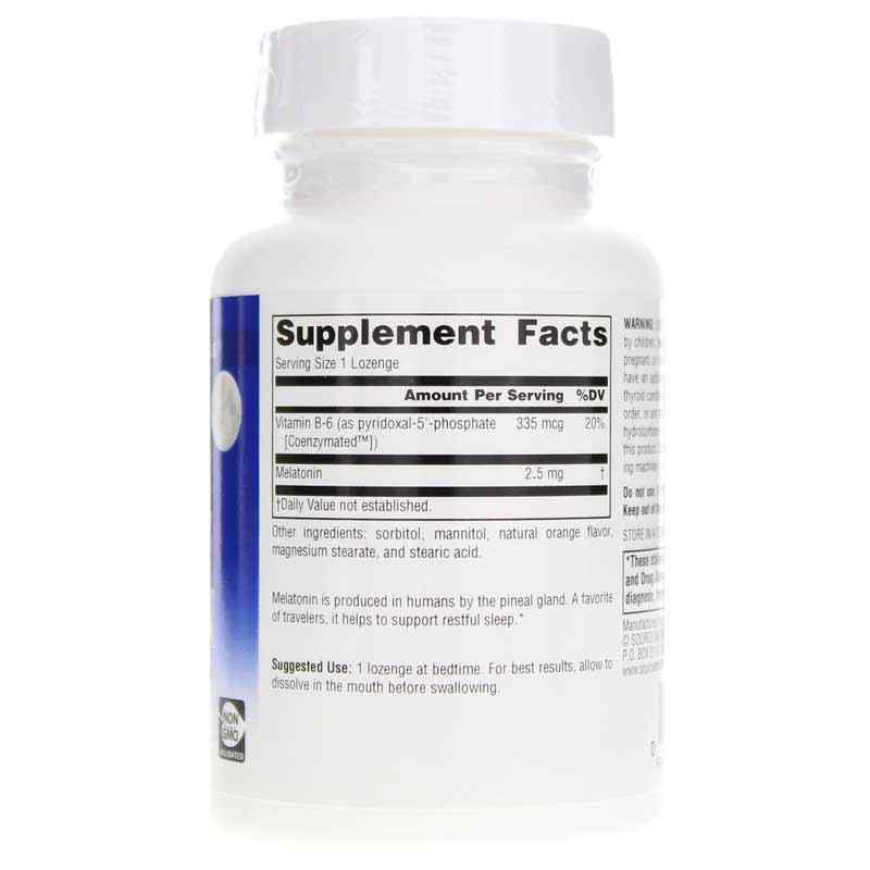 Sleep Science Melatonin 2.5 Mg Lozenges, Orange, 240 Lozenges, by Source Naturals, image #2