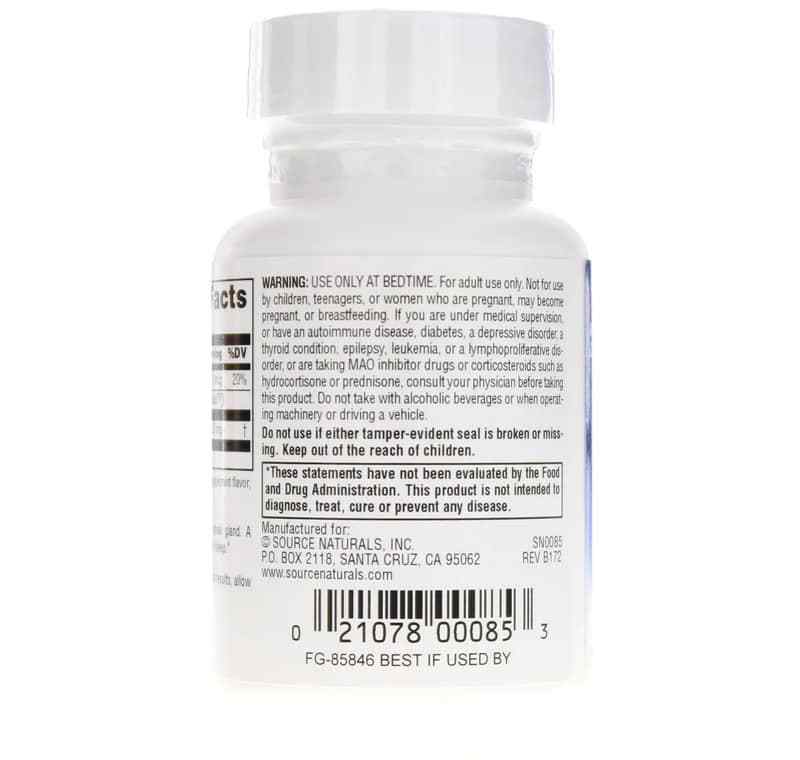 Sleep Science Melatonin 2.5 Mg Lozenges, Peppermint, 120 Lozenges, by Source Naturals, image #3