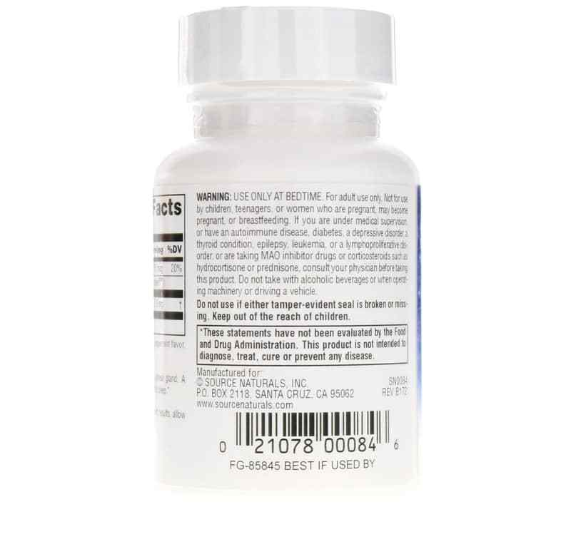 Sleep Science Melatonin 2.5 Mg Lozenges, Peppermint, 60 Lozenges, by Source Naturals, image #3