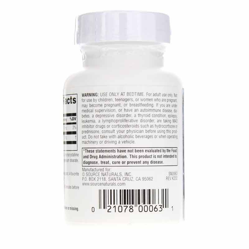 Sleep Science Melatonin 2 Mg Timed Release, 120 Tablets, by Source Naturals, image #3