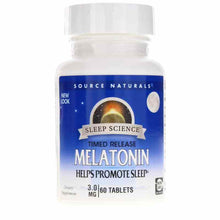 Sleep Science Melatonin 3 Mg Tablets, 60 Tablets, by Source Naturals