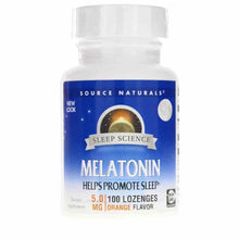 Sleep Science Melatonin 5 Mg Lozenges, by Source Naturals