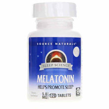Sleep Science Melatonin 5 Mg Tablets, 120 Tablets, by Source Naturals