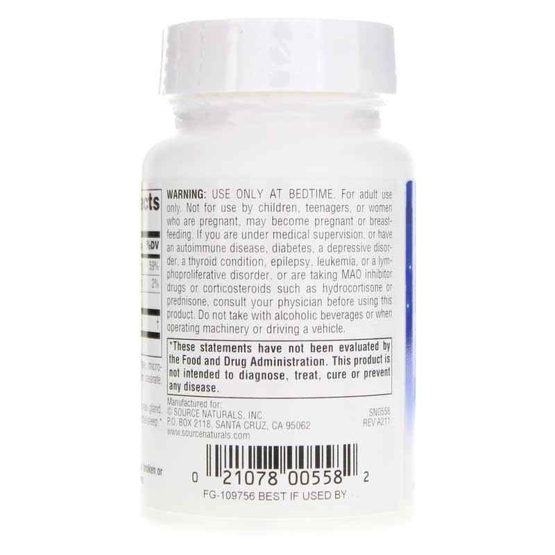 Sleep Science Melatonin 5 Mg Tablets, 240 Tablets, by Source Naturals, image #3