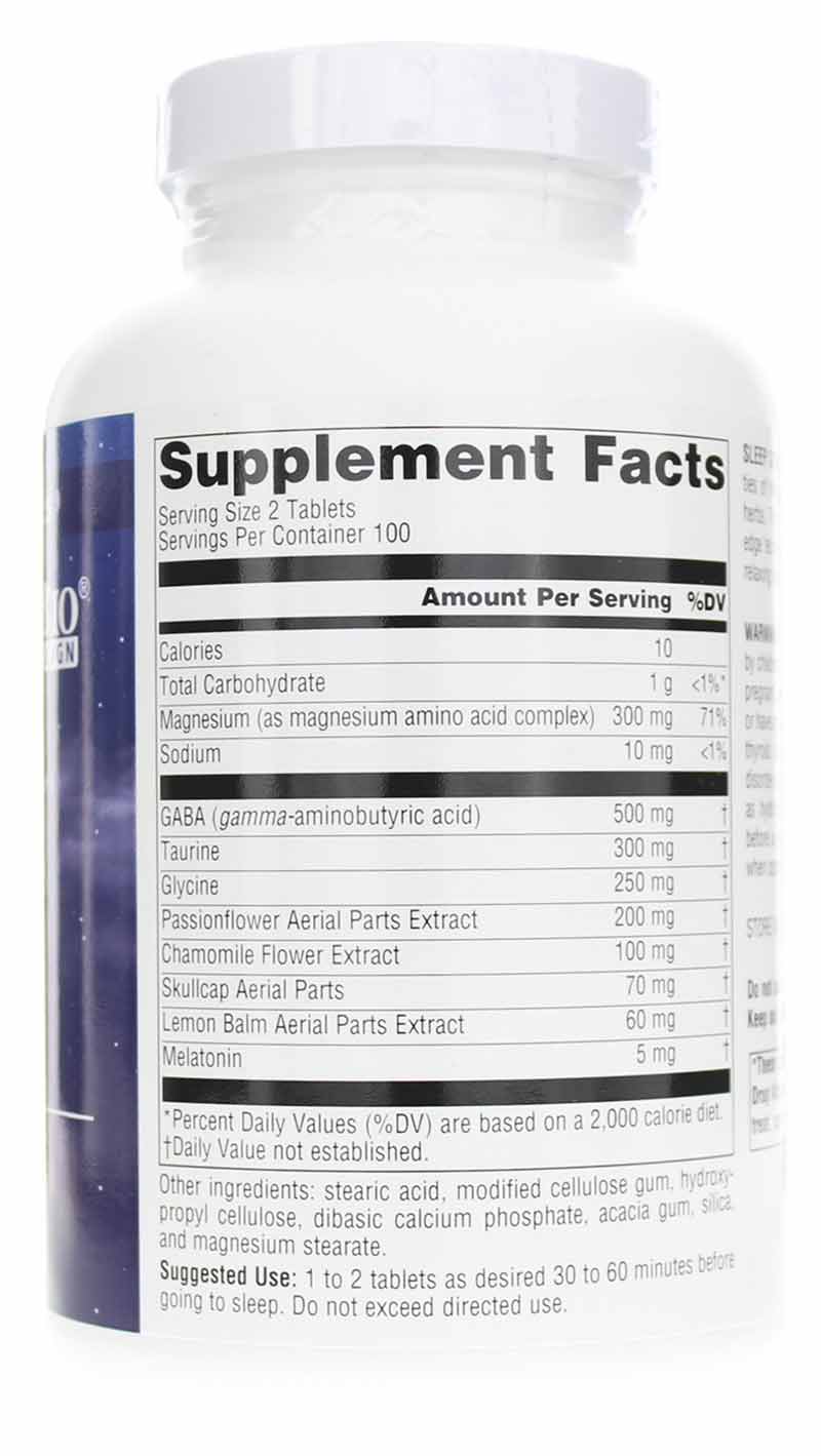 Sleep Science NightRest with Melatonin, 200 Tablets, by Source Naturals, image #2