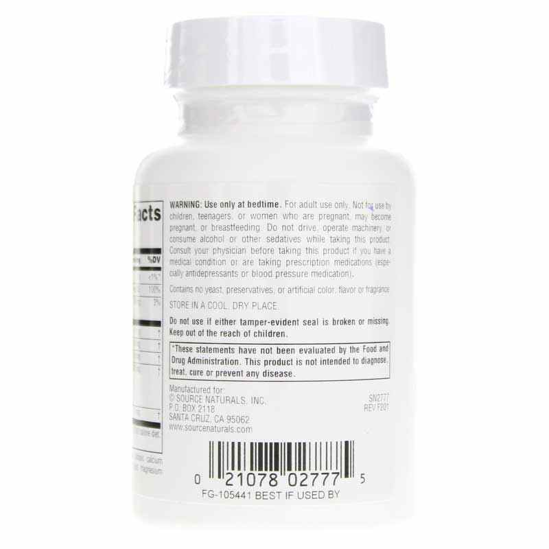 Sleep Science Sleep Rejuvenation, 30 Tablets, by Source Naturals, image #3