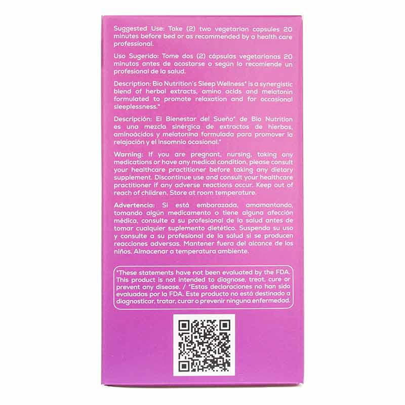 Sleep Wellness with Wild Lettuce Extract, by Bio Nutrition, image #4