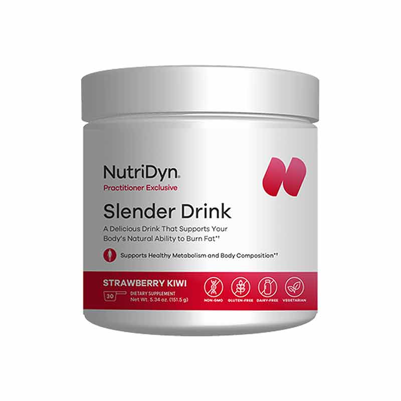 Slender Drink, Strawberry Kiwi, by NutriDyn