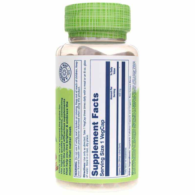 Slippery Elm 400 Mg, by Solaray, image #2