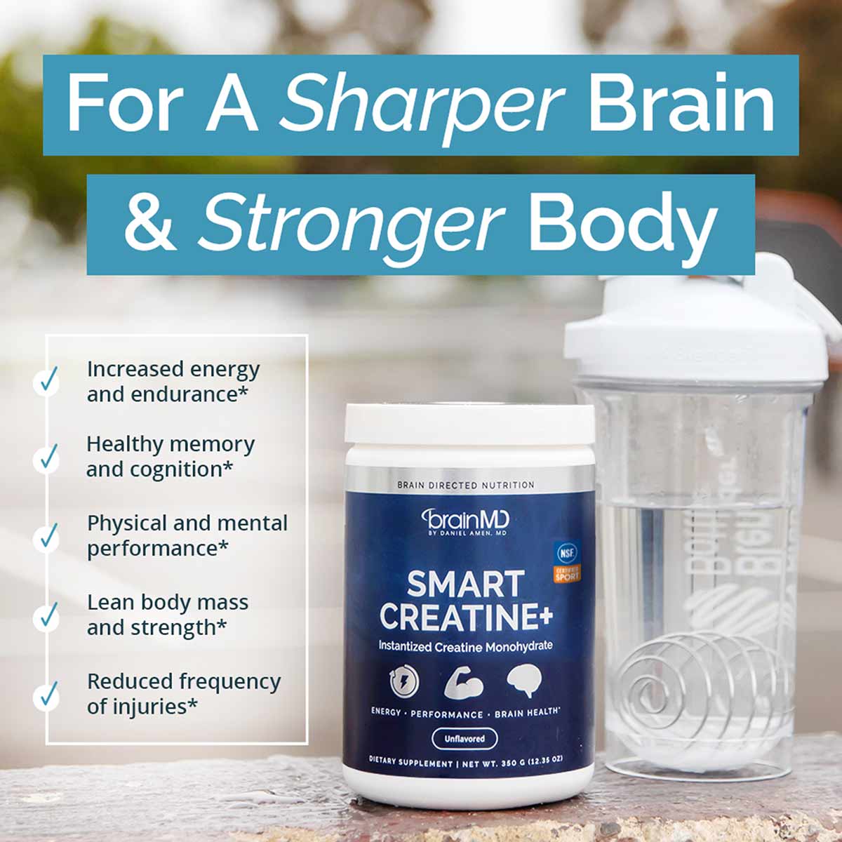 Smart Creatine +, by BrainMD