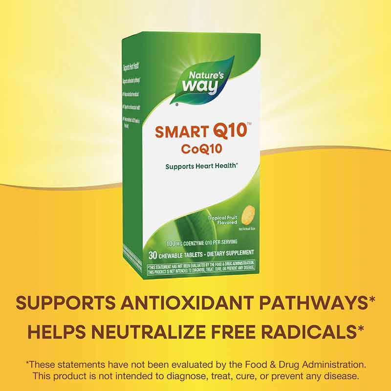 Smart Q10 Smart Q10 100 Mg, Natures Way – Professional Supplement Center