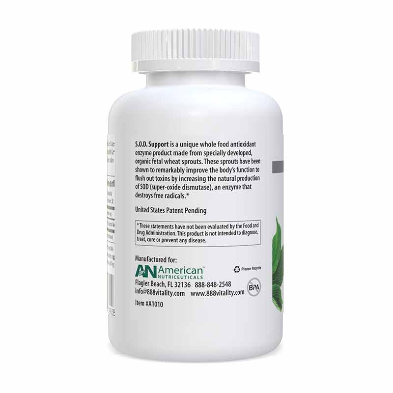 SOD Support, by American Nutriceuticals, image #3