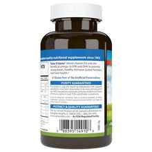 Solar D Gems 6000 IU Vitamin D3 + Omega 3s with Natural Lemon Flavor, 120 Softgels, by Carlson Labs, image #3