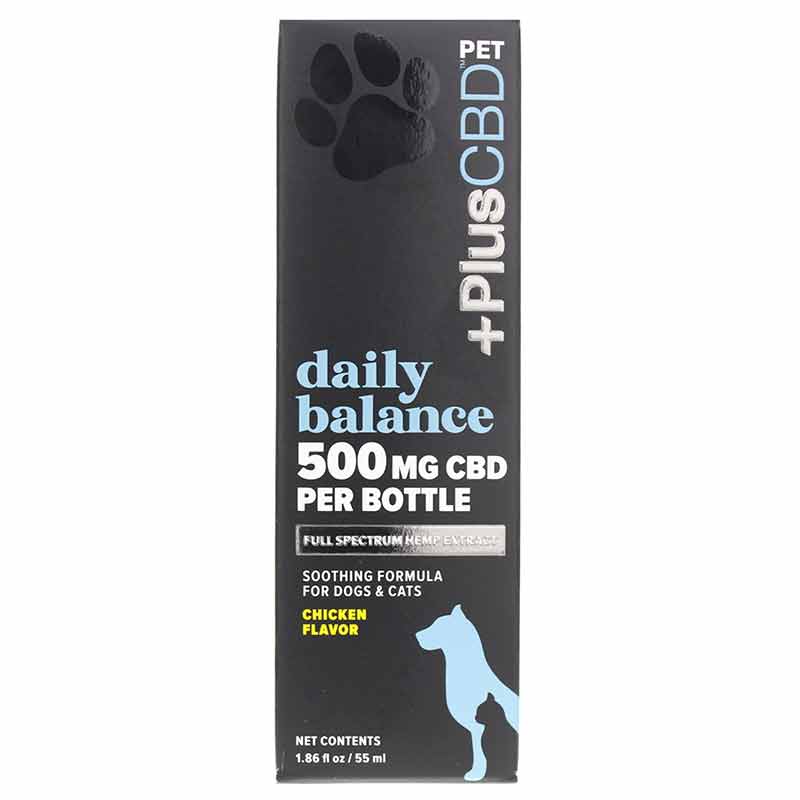 Soothing Hemp Extract for Pets 500 Mg, Chicken, by PlusCBD Oil