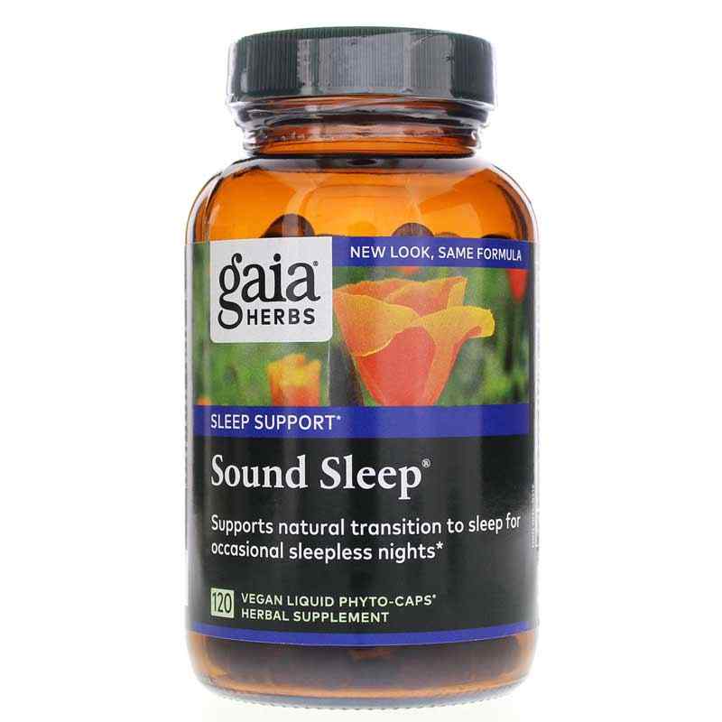 Sound Sleep, 120 Liquid Phyto Caps, by Gaia Herbs