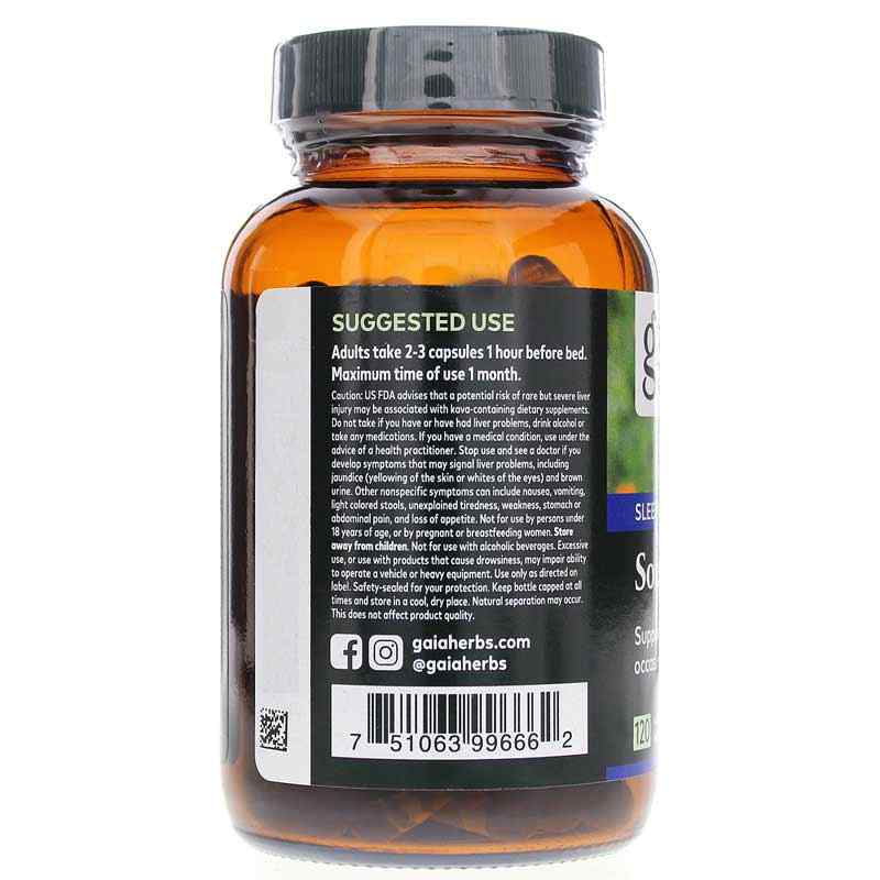 Sound Sleep, 120 Liquid Phyto Caps, by Gaia Herbs, image #3