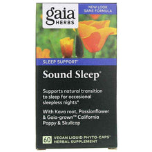 Sound Sleep, 60 Liquid Phyto Caps, by Gaia Herbs